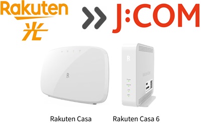 楽天ひかりの「Rakuten Casa」はそのまま使える